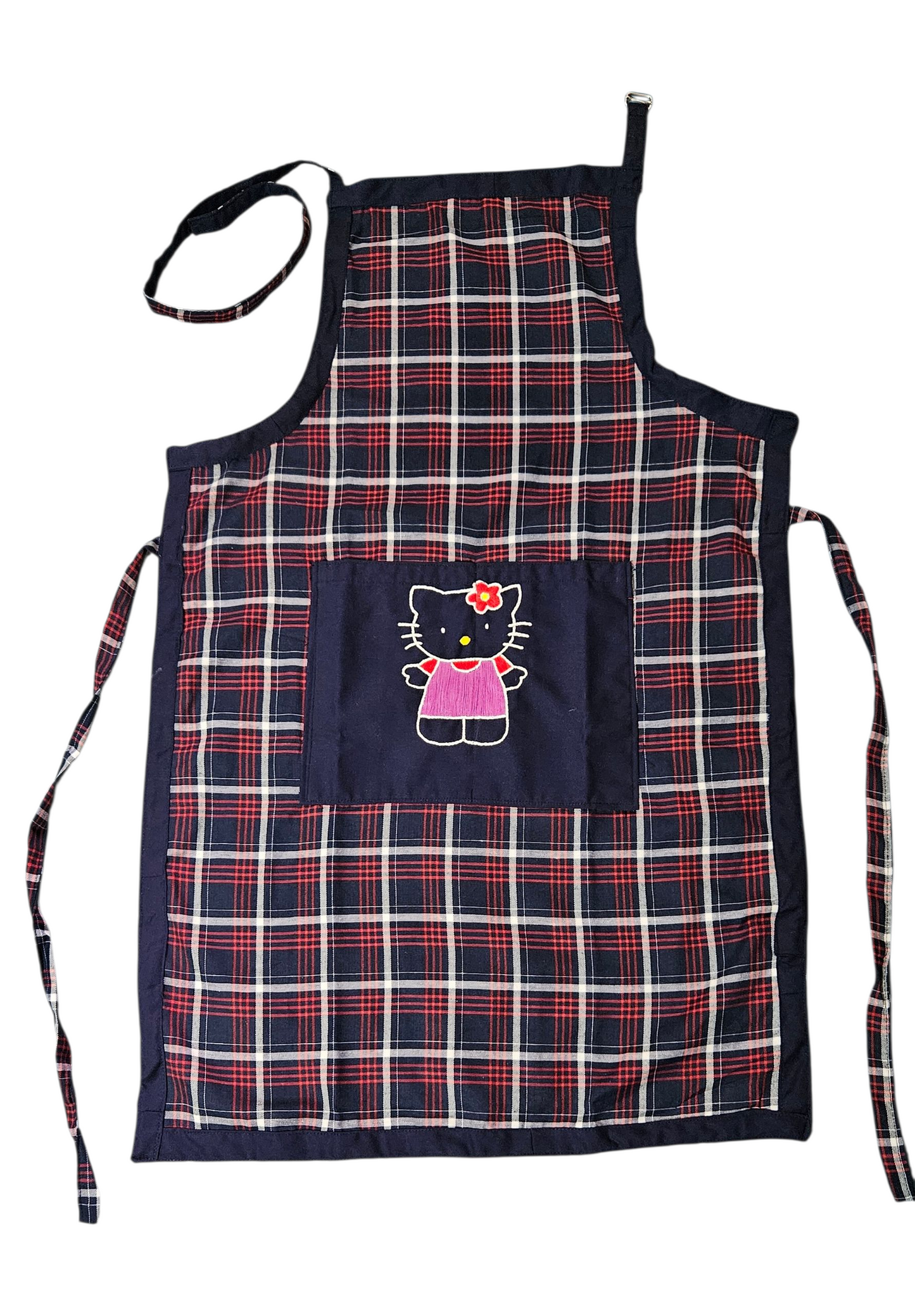 Hand Embriodery Kitchen Apron- Kitty