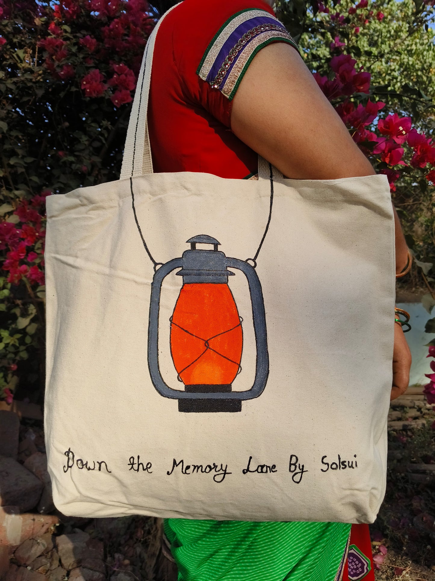 Hand-painted Canvas Artistic-Latern