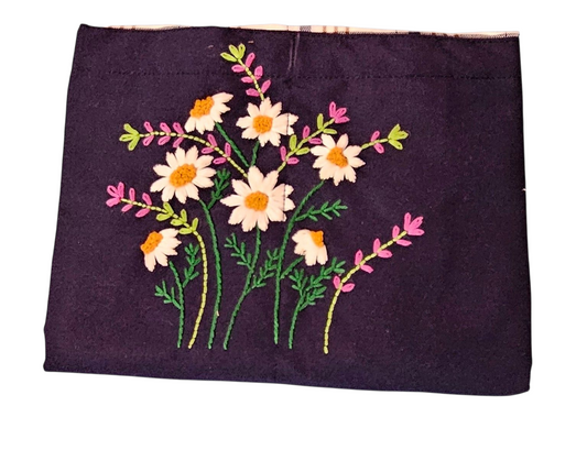 Hand Embriodery Kitchen Apron- Flowers